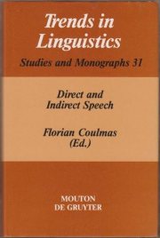 Couverture : Direct and Indirect Speech