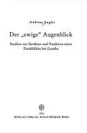 Couverture : Der " ewige" Augenblick