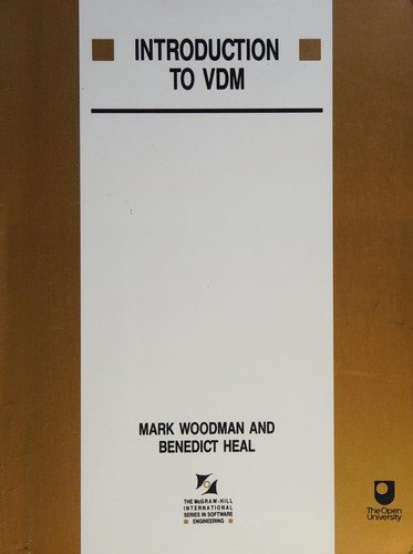 Couverture : Introduction to VDM