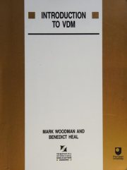 Couverture : Introduction to VDM