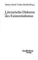 Couverture : Literarische Diskurse des Existentialismus
