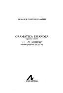 Couverture : Gramática española