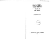Couverture : Marvell, Nabokov