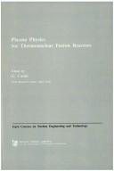 Couverture : Plasma physics for thermonuclear fusion reactors