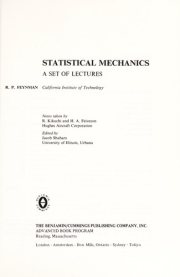 Couverture : Statistical mechanics