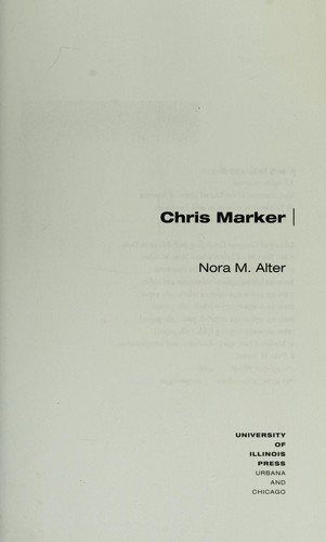 Couverture : Chris Marker
