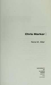 Couverture : Chris Marker