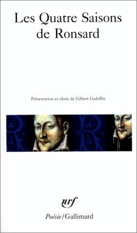 Couverture : Les quatre saisons de Ronsard