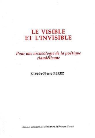 Couverture : Le visible et l'invisible