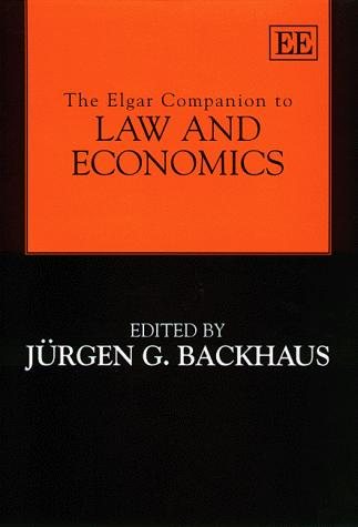 Couverture : The Elgar companion to law and economics