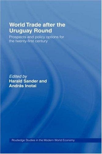 Couverture : World Trade after the Uruguay Round