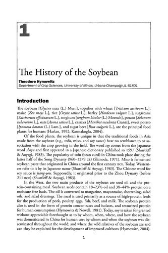 Couverture : Soybeans