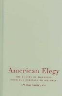 Couverture : American Elegy