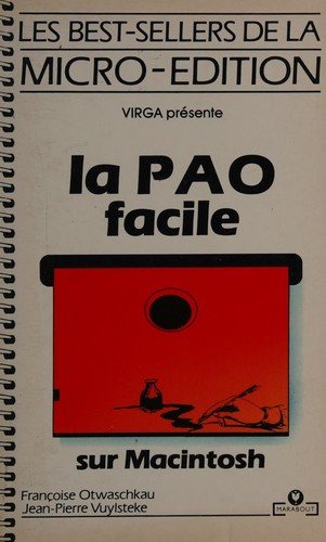 Couverture : La PAO facile sur Macintosh