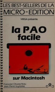 Couverture : La PAO facile sur Macintosh