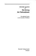 Couverture : Der Irrweg des Nationalstaats
