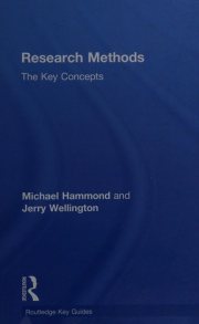 Couverture : Research Methods