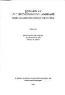Couverture : Toward an understanding of language
