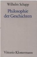Couverture : Philosophie der Geschichten