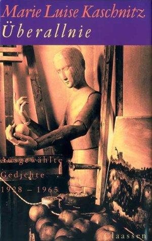 Couverture : Überallnie. Ausgewählte Gedichte 1928-1965.