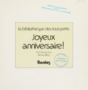 Couverture : Joyeux Anniversaire!