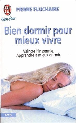 Couverture : Bien dormir pour mieux vivre