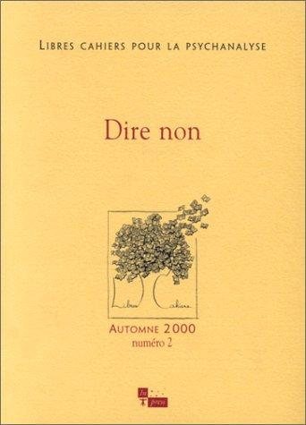 Couverture : Libres cahiers pour la psychanalyse nø2 2000 