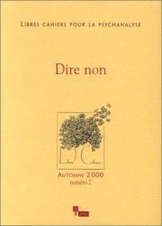 Couverture : Libres cahiers pour la psychanalyse nø2 2000 
