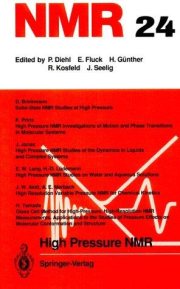 Couverture : High pressure NMR
