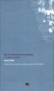 Couverture : De la poésie-scientifique & autres écrits