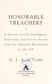 Couverture : Honorable Treachery
