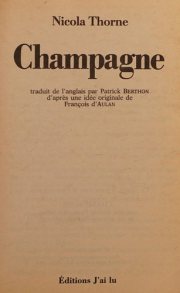 Couverture : Champagne