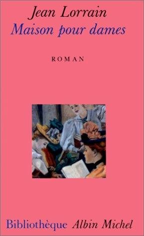Couverture : Maison pour dames
