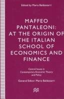 Couverture : Maffeo Pantaleoni