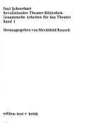 Couverture : Revolutionäre Theater-Bibliothek