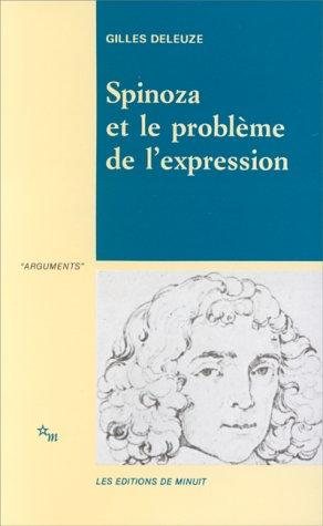 Couverture : L'idée d'expression dans la philosophie de Spinoza