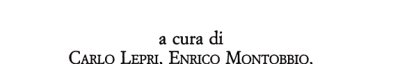 Couverture : Lavori in corso