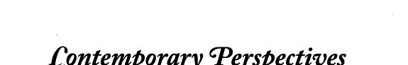 Couverture : Contemporary perspectives on early modern philosophy