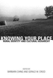 Couverture : Knowing Your Place