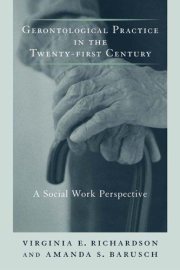 Couverture : Gerontological practice for the twenty-first century