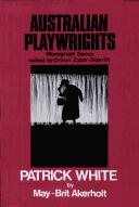 Couverture : Patrick White