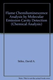 Couverture : Flame chemiluminescence analysis by molecular emission cavity detection