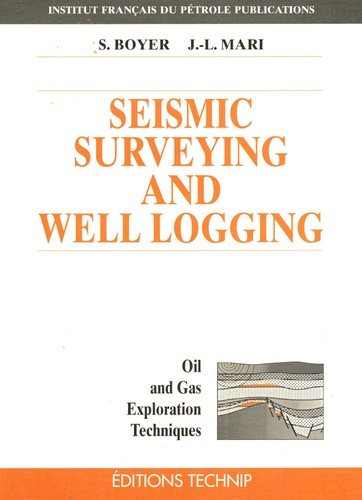 Couverture : Seismic surveying and well logging