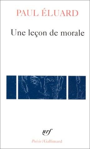 Couverture : Une leçon de morale