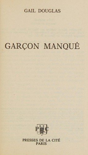 Couverture : Garçon manqué