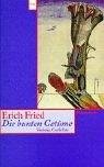 Couverture : Die bunten Getüme. Siebzig Gedichte.
