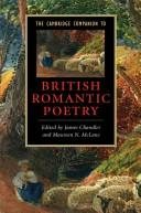 Couverture : The Cambridge Companion to British Romantic Poetry