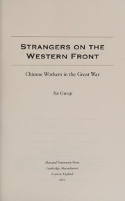 Couverture : Strangers on the Western Front