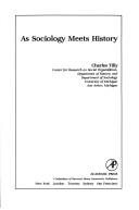 Couverture : As sociology meets history