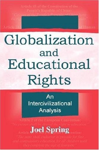 Couverture : Globalization and educational rights